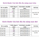 Kích thước giá bát đĩa đa năng 600 700 800 900