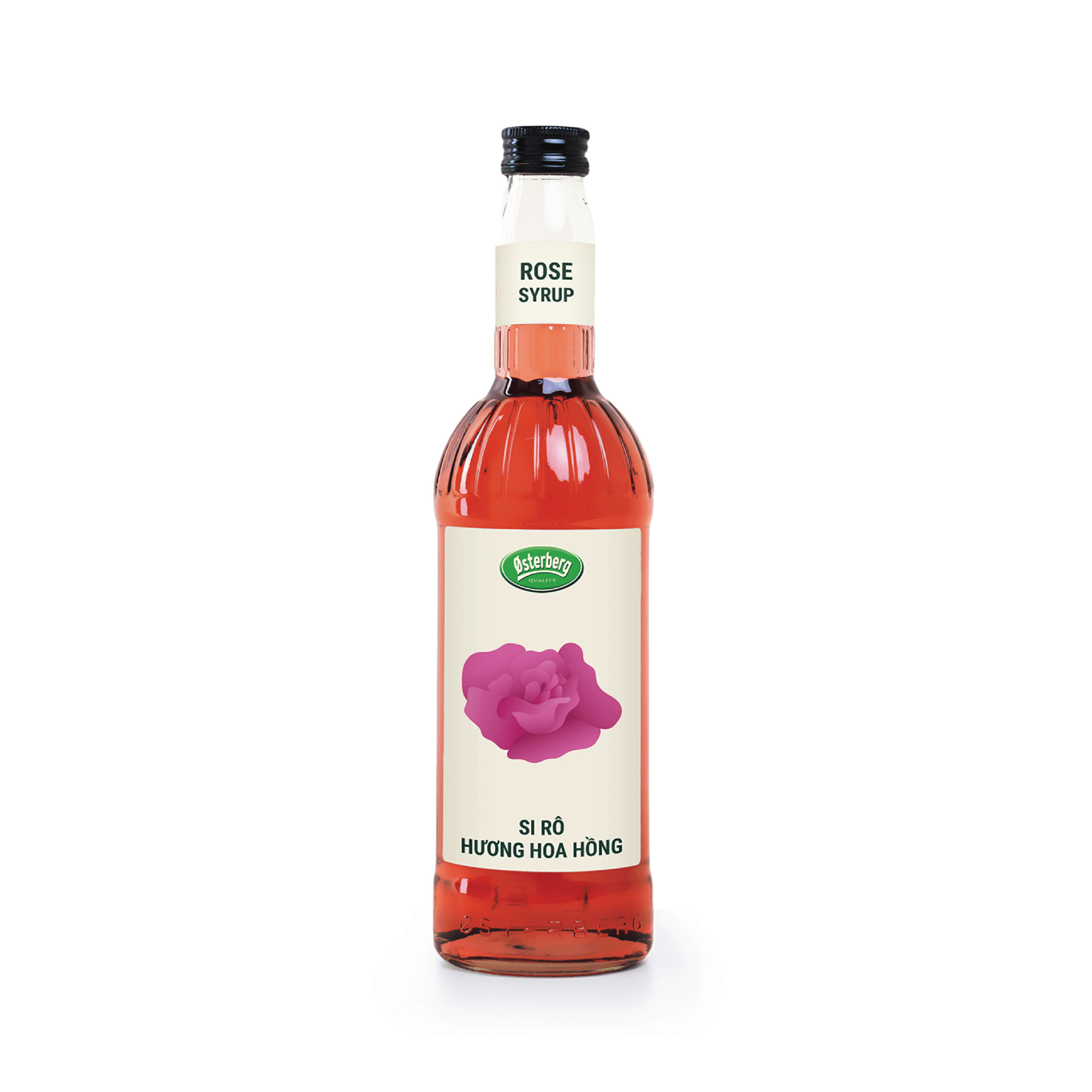 Rose Syrup VN Si rô Osterberg hương Hoa Hồng