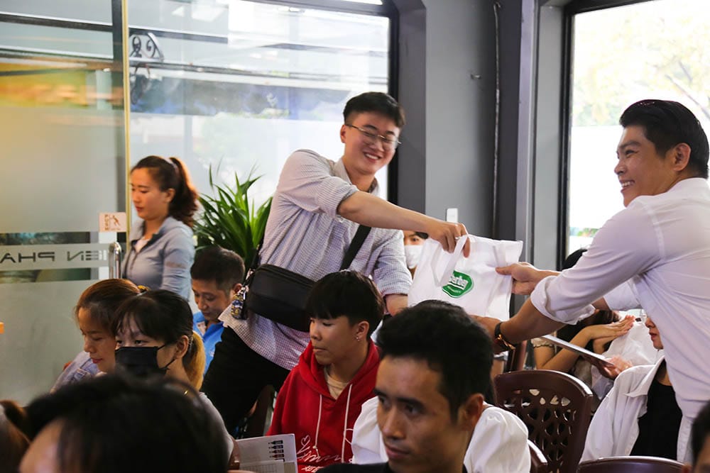 Toàn cảnh không gian workshop Sắc Thu 2022 do Osterberg và Cloudmart tổ chức tại Đà Nẵng