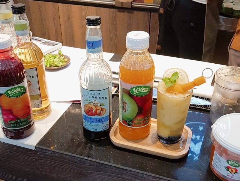 Mứt và Syrup Osterberg cho bộ công thức Sắc Thu 2022