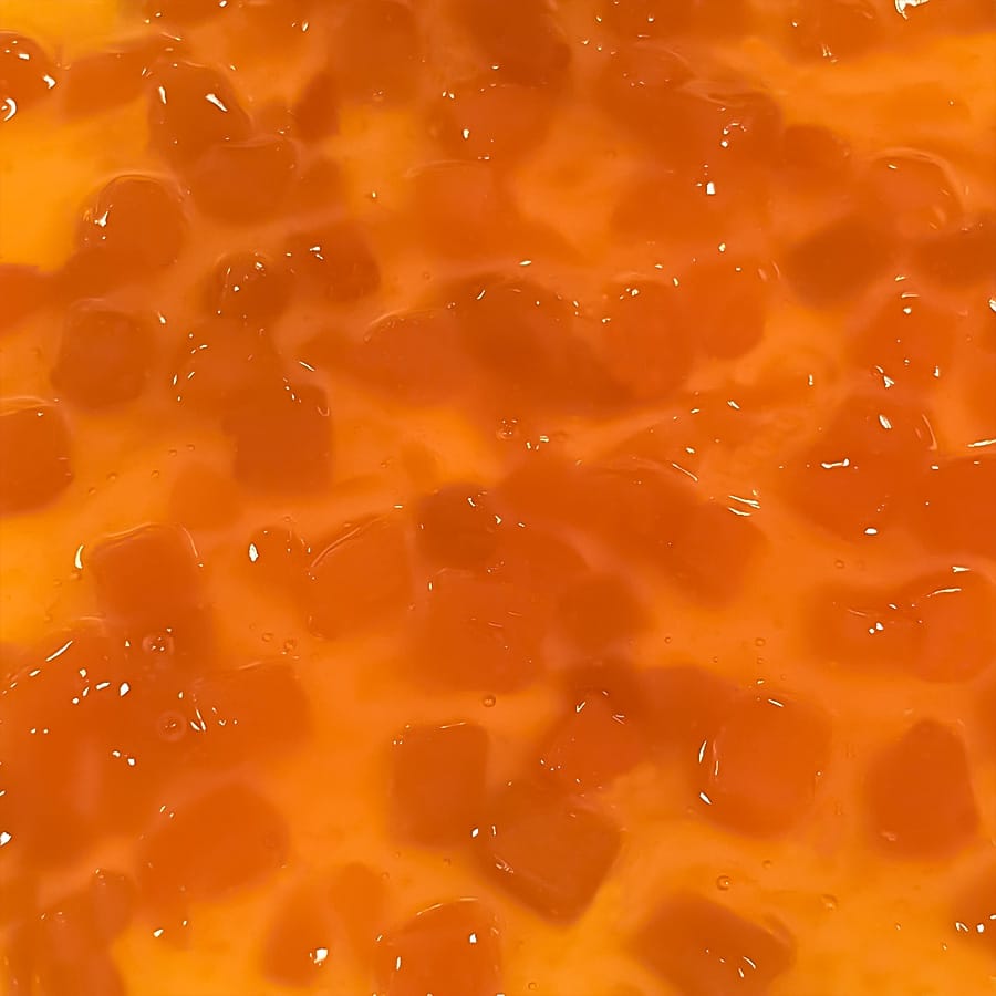 Peach fruit crush