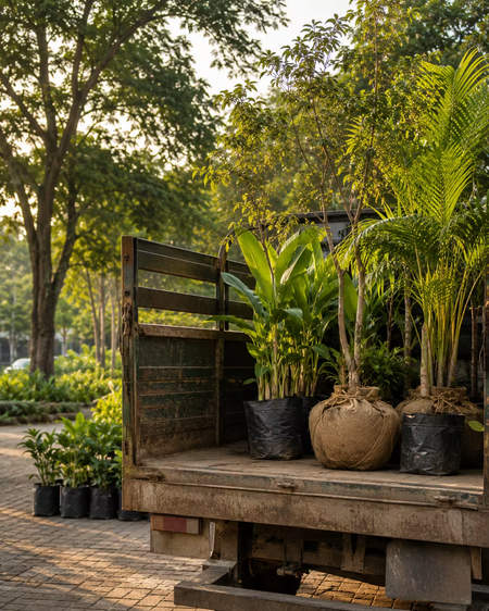 Plant supply and sourcing for gardens