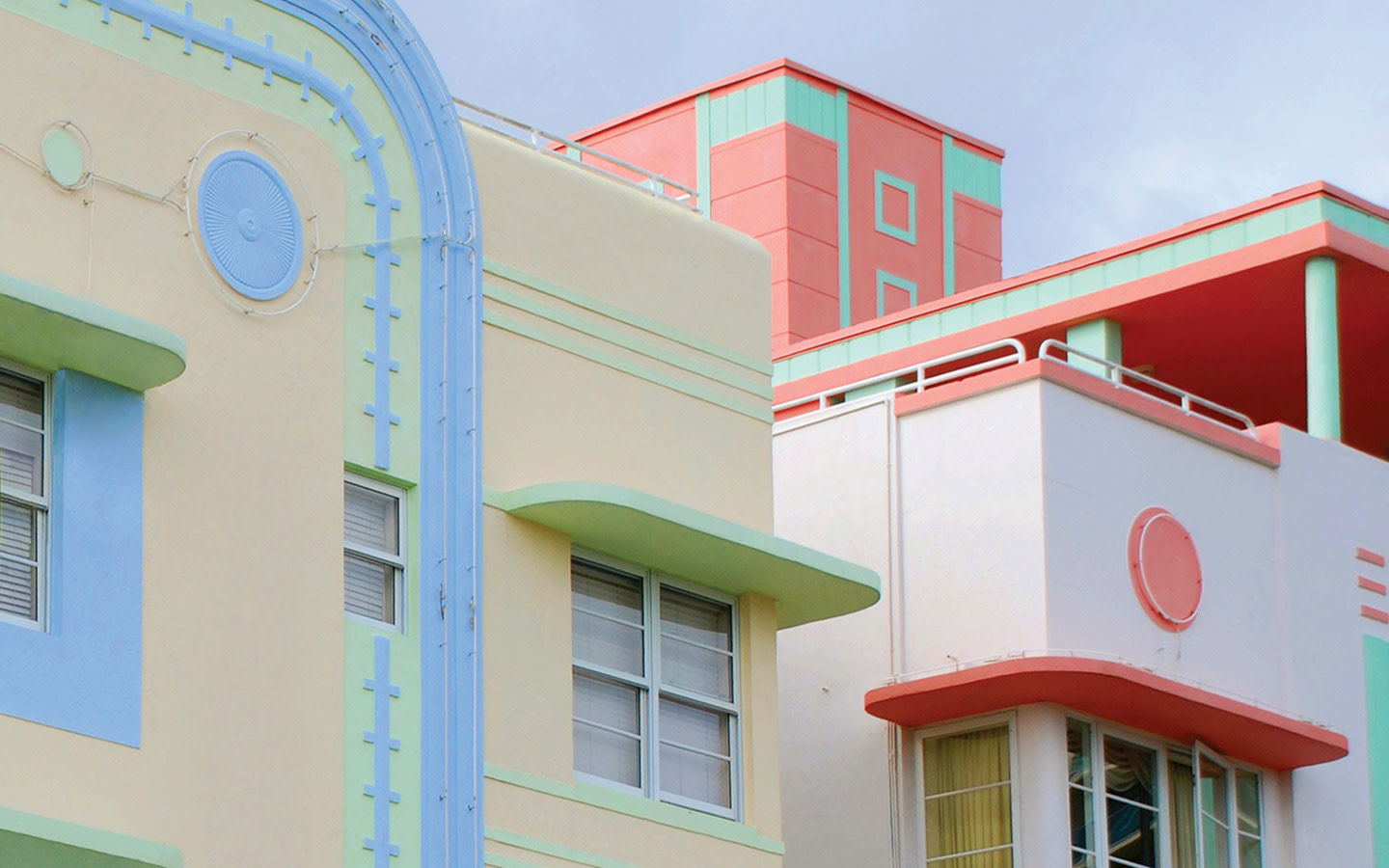 Art Deco Historic District in Miami Beach: South Beach, FL