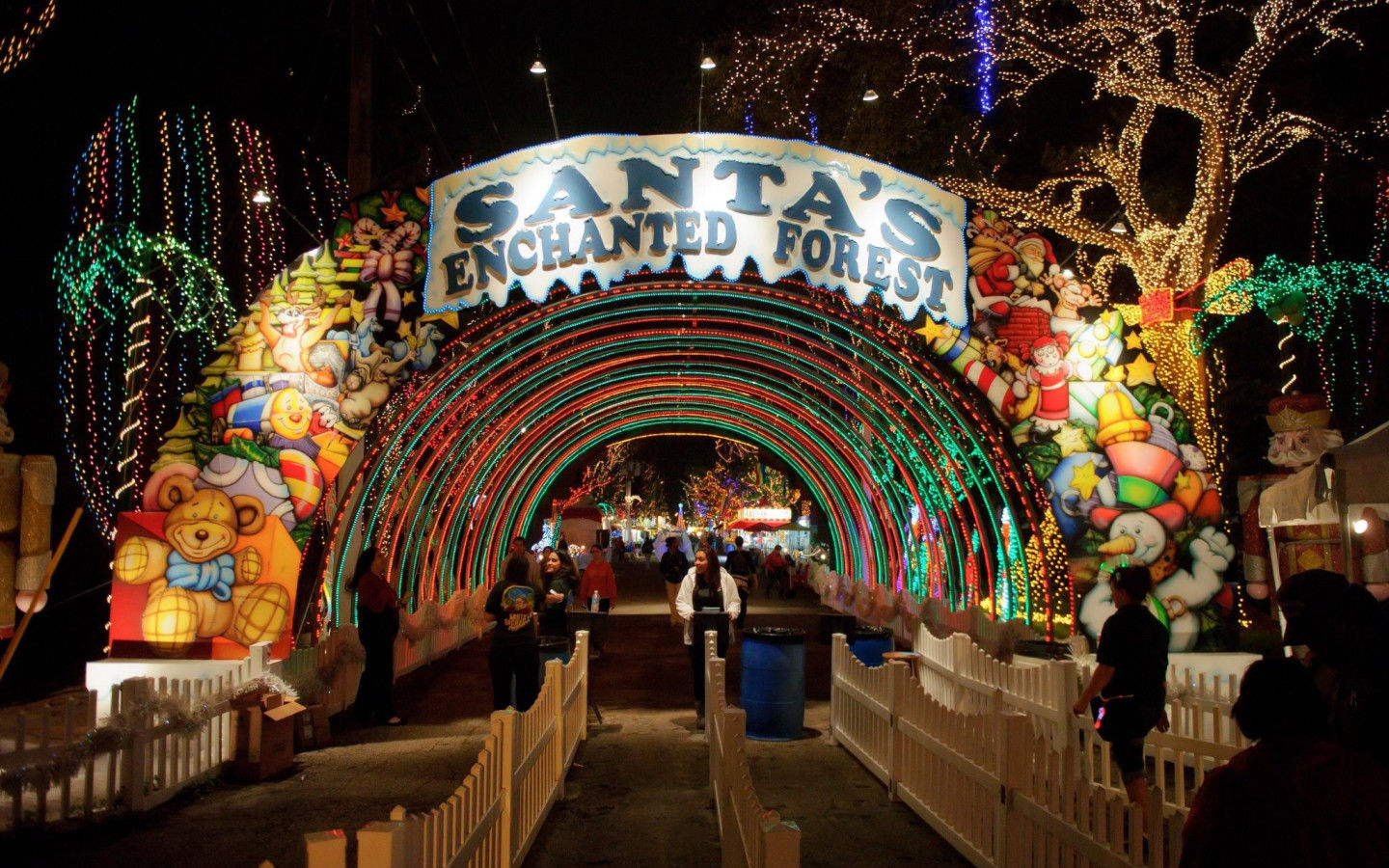 Natale Miami.Foresta Incantata Di Babbo Natale Data In Arrivo