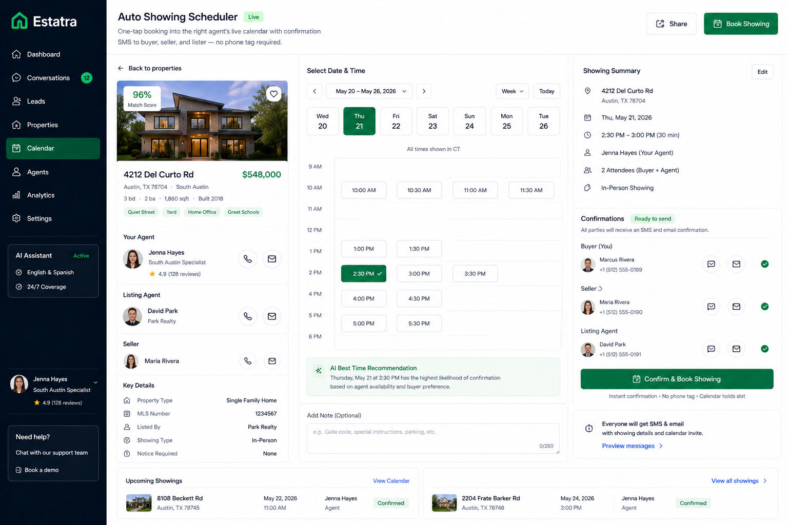 Estatra – AI Property Matching & Lead Qualification screenshot 3