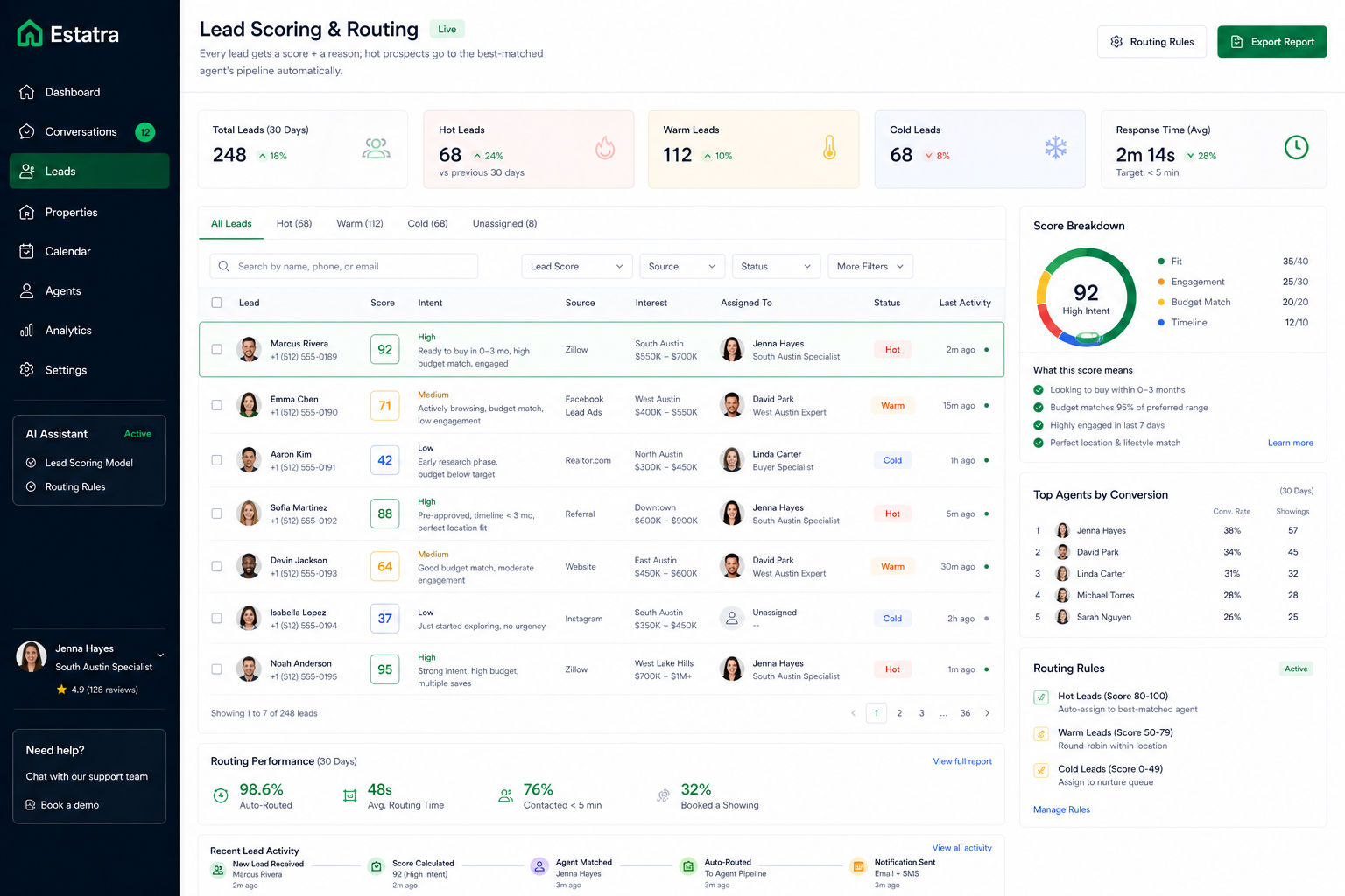 Estatra – AI Property Matching & Lead Qualification screenshot 4
