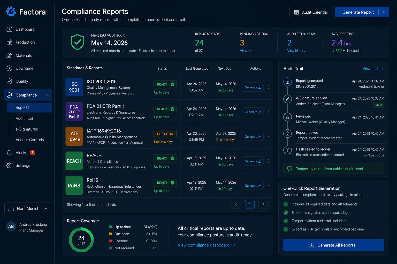 Factora – Production Floor & Inventory Operations Automation screenshot 4