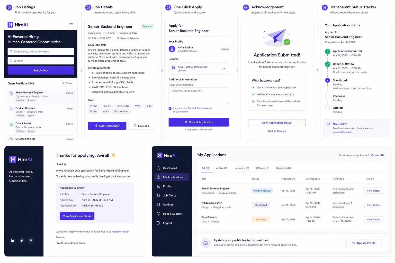 HireAI – AI Recruitment Platform screenshot 4