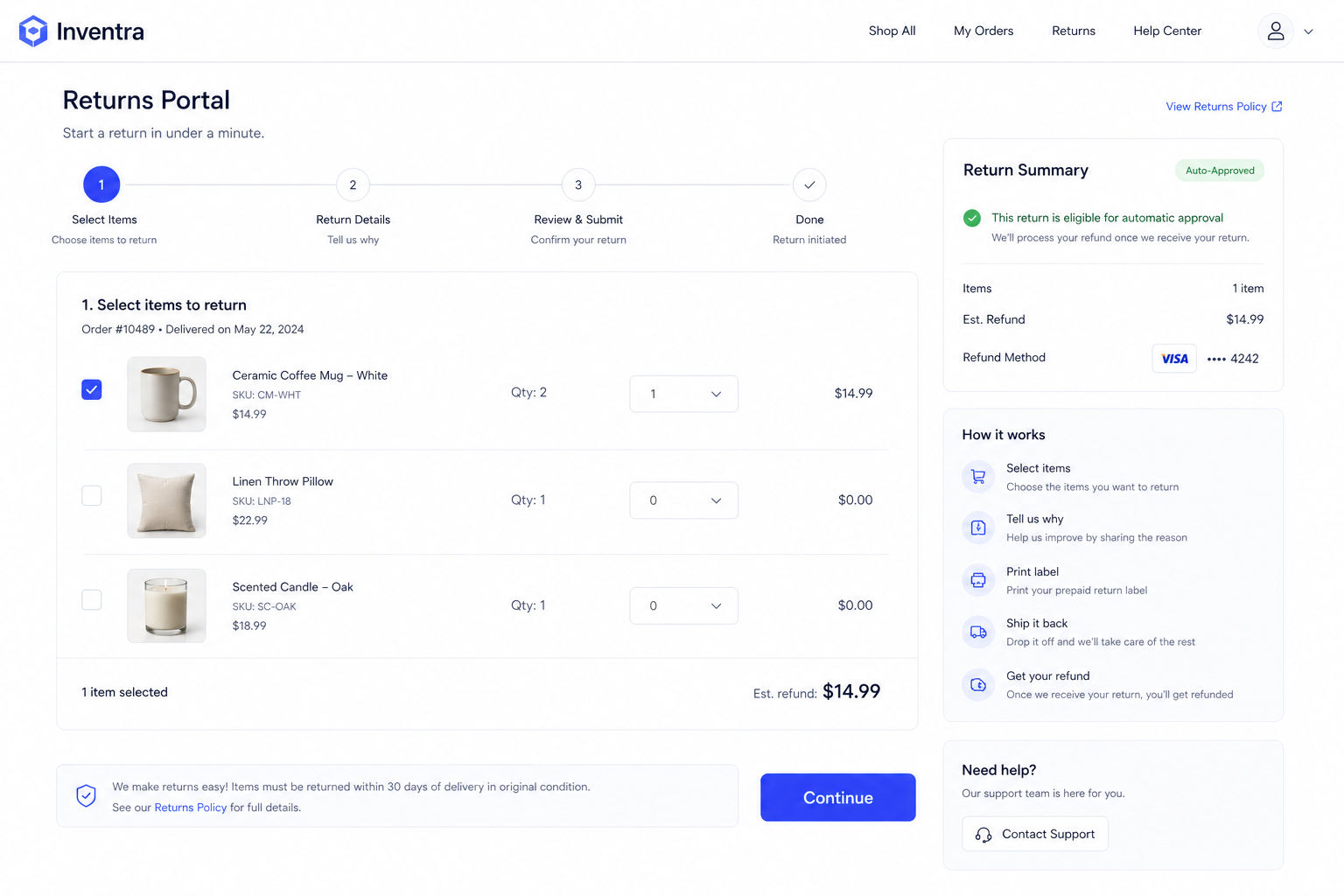 Inventra – Multi-channel Inventory & Order Automation screenshot 3