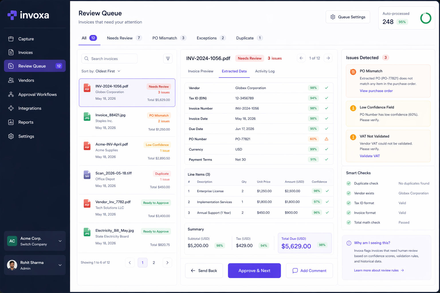 Invoxa – AI Accounts Payable Automation screenshot 3