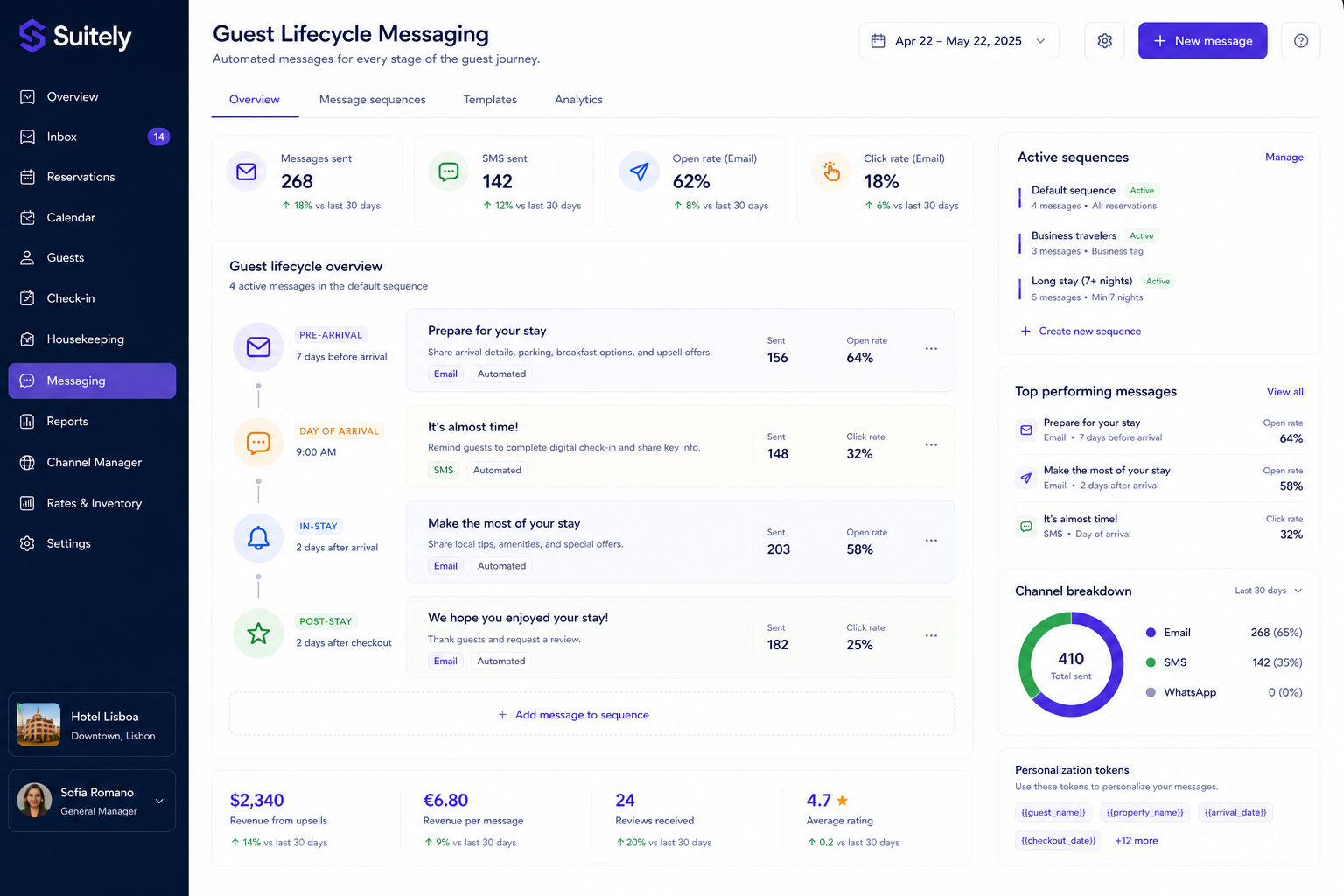 Suitely – Hotel Operations & Guest Lifecycle Automation screenshot 4