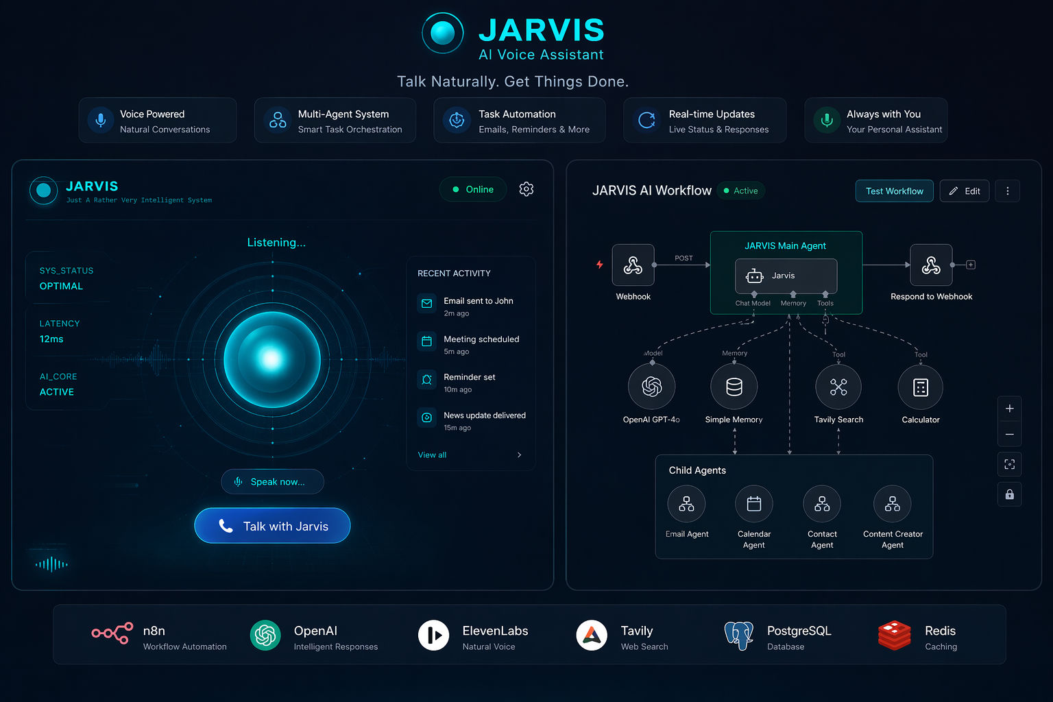 AI Jarvis – Voice-Powered Personal Assistant