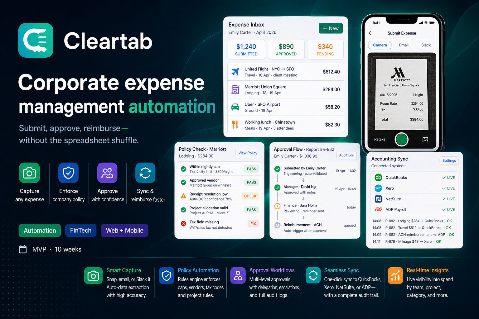 Cleartab – Corporate Expense Management