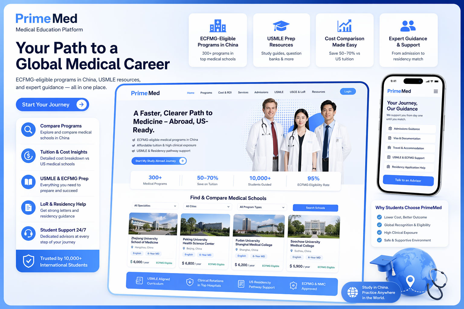 PrimeMed - Medical Education Platform