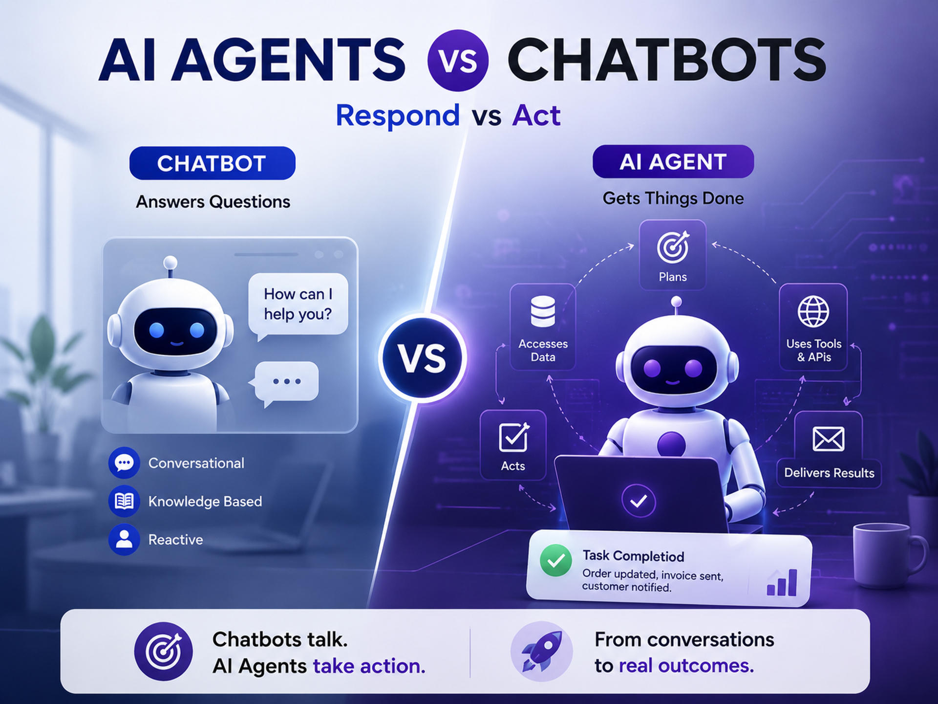 AI Agents vs Chatbots: What's the Real Difference?