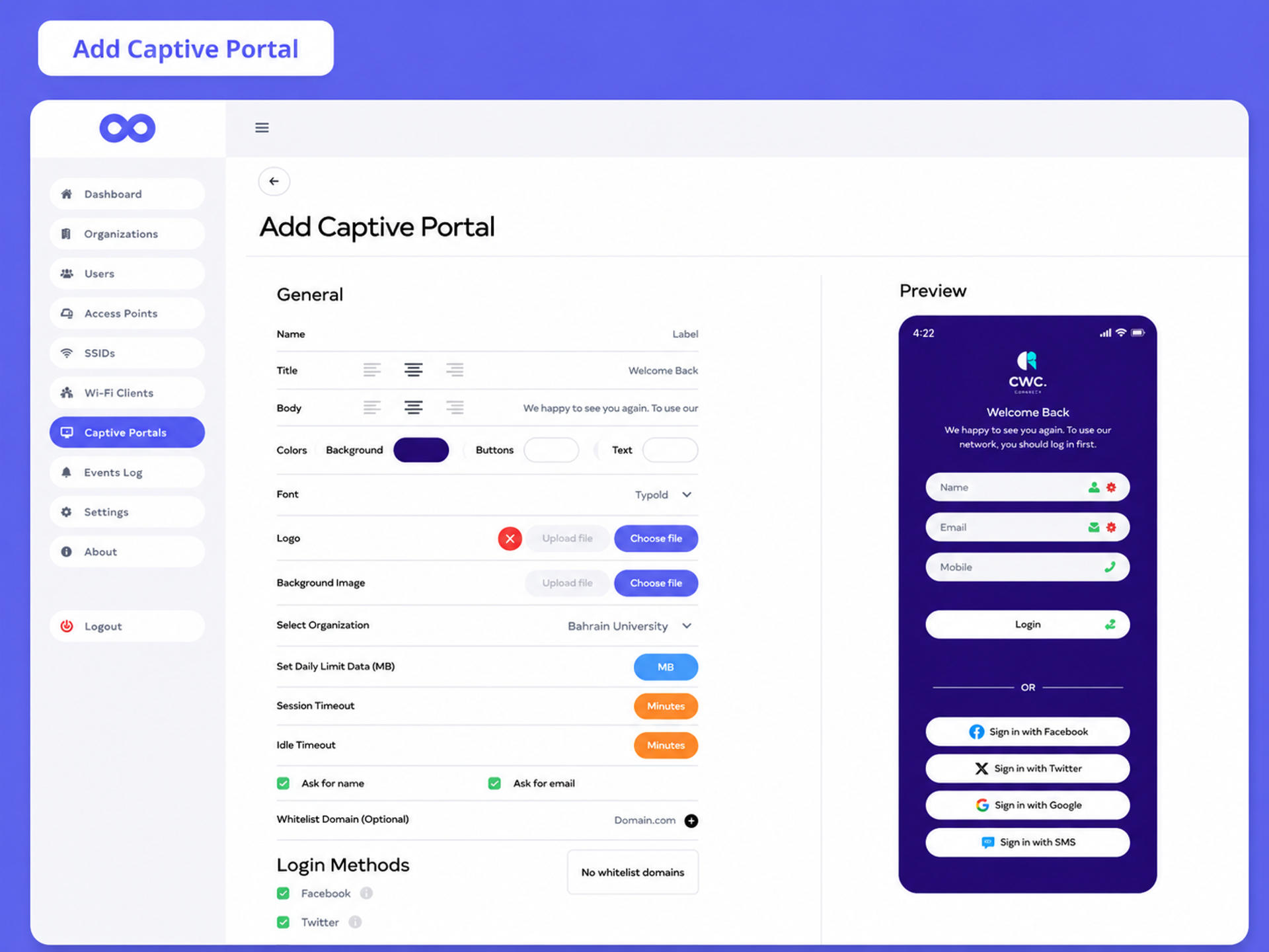 InfiniteClouds - Networking SAAS screenshot 11