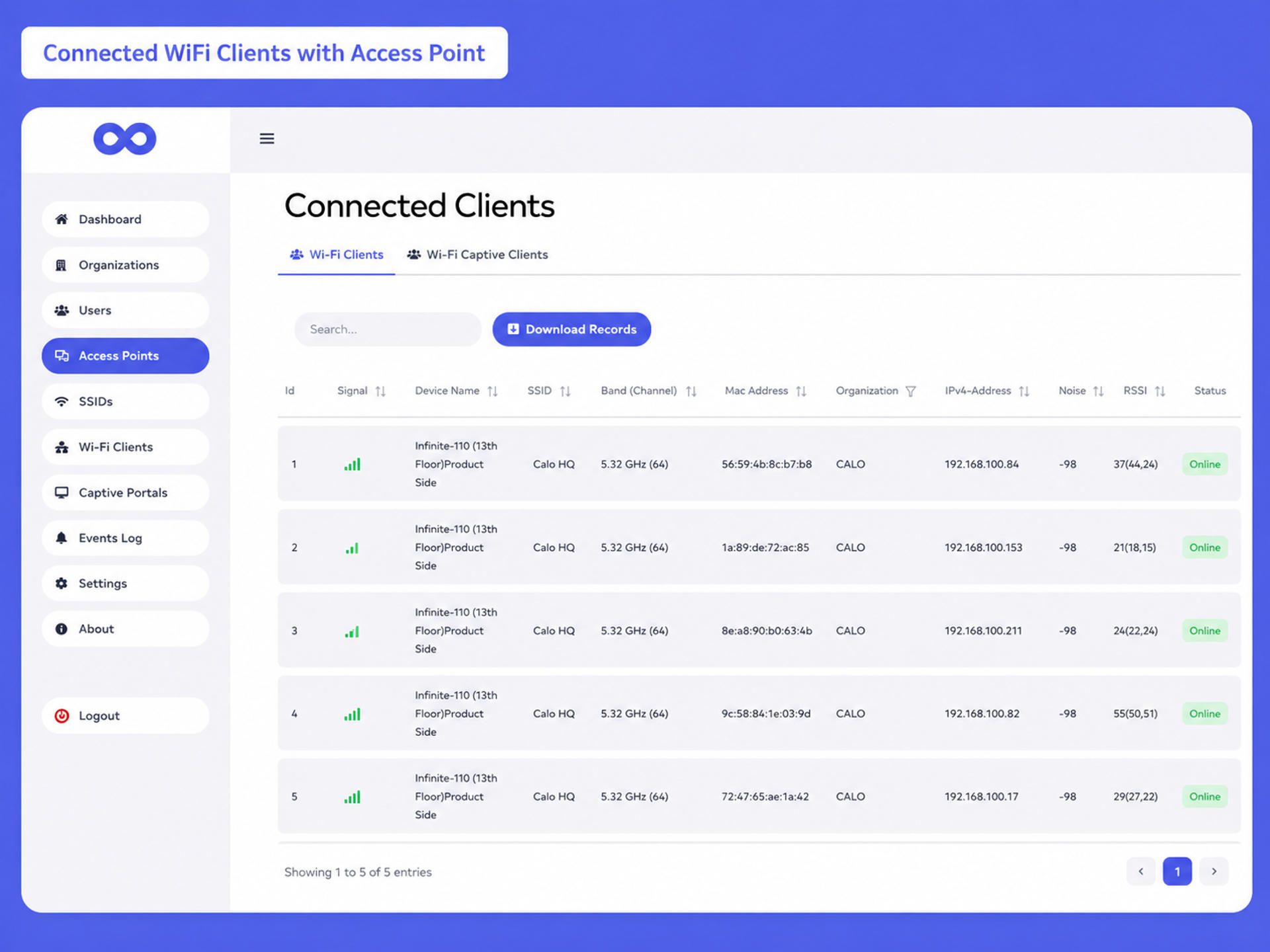 InfiniteClouds - Networking SAAS screenshot 13