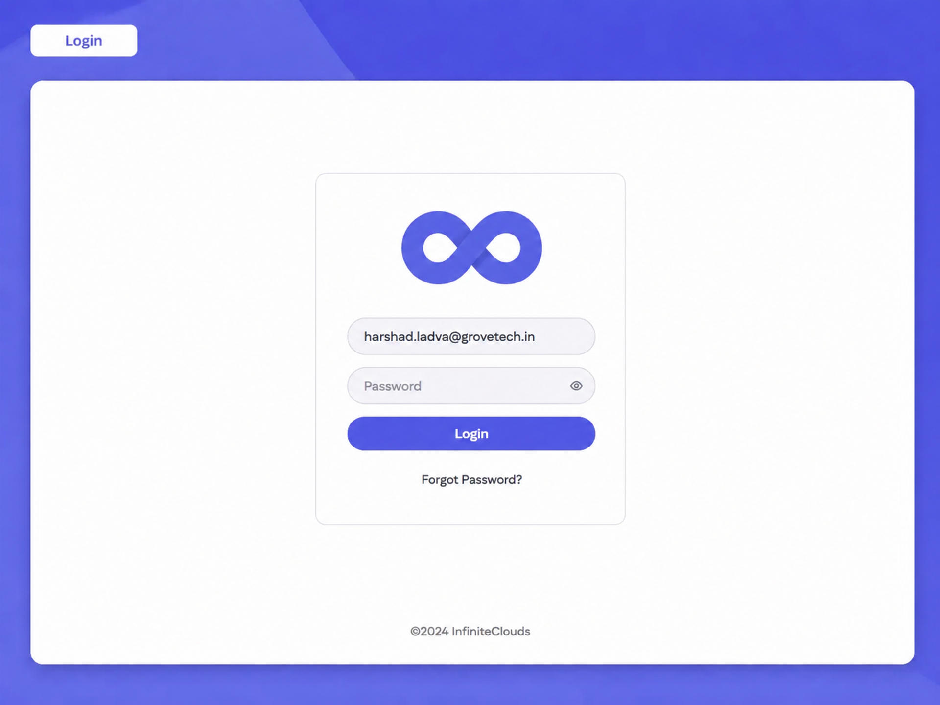 InfiniteClouds - Networking SAAS screenshot 1