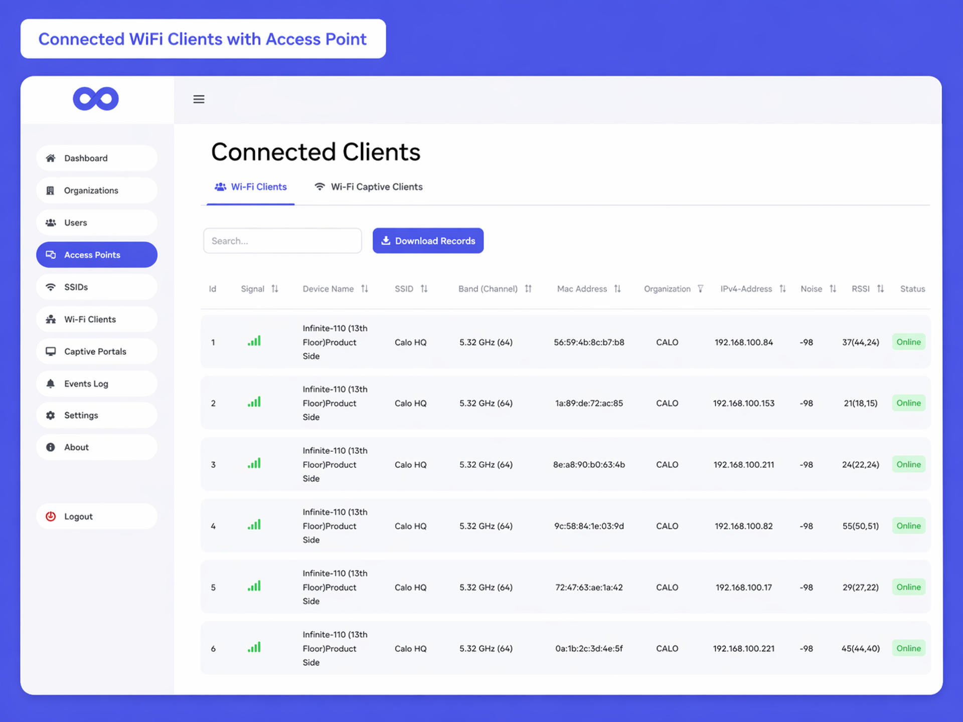 InfiniteClouds - Networking SAAS screenshot 4