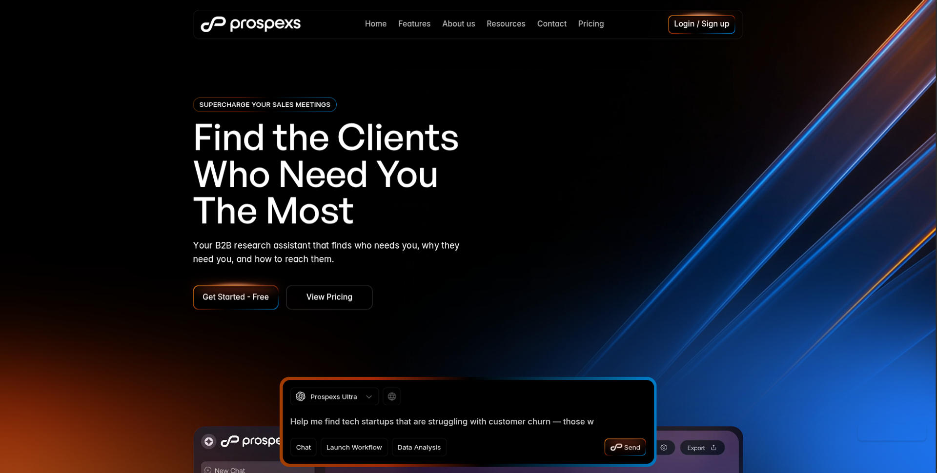 Prospexs - AI Based Lead Generation screenshot 1