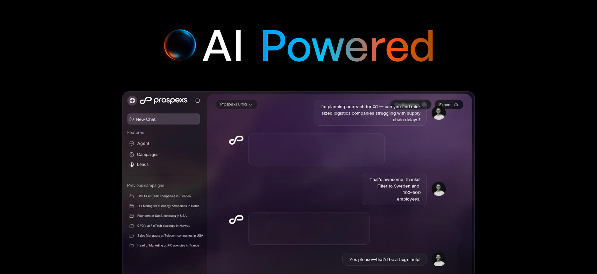 Prospexs - AI Based Lead Generation screenshot 3