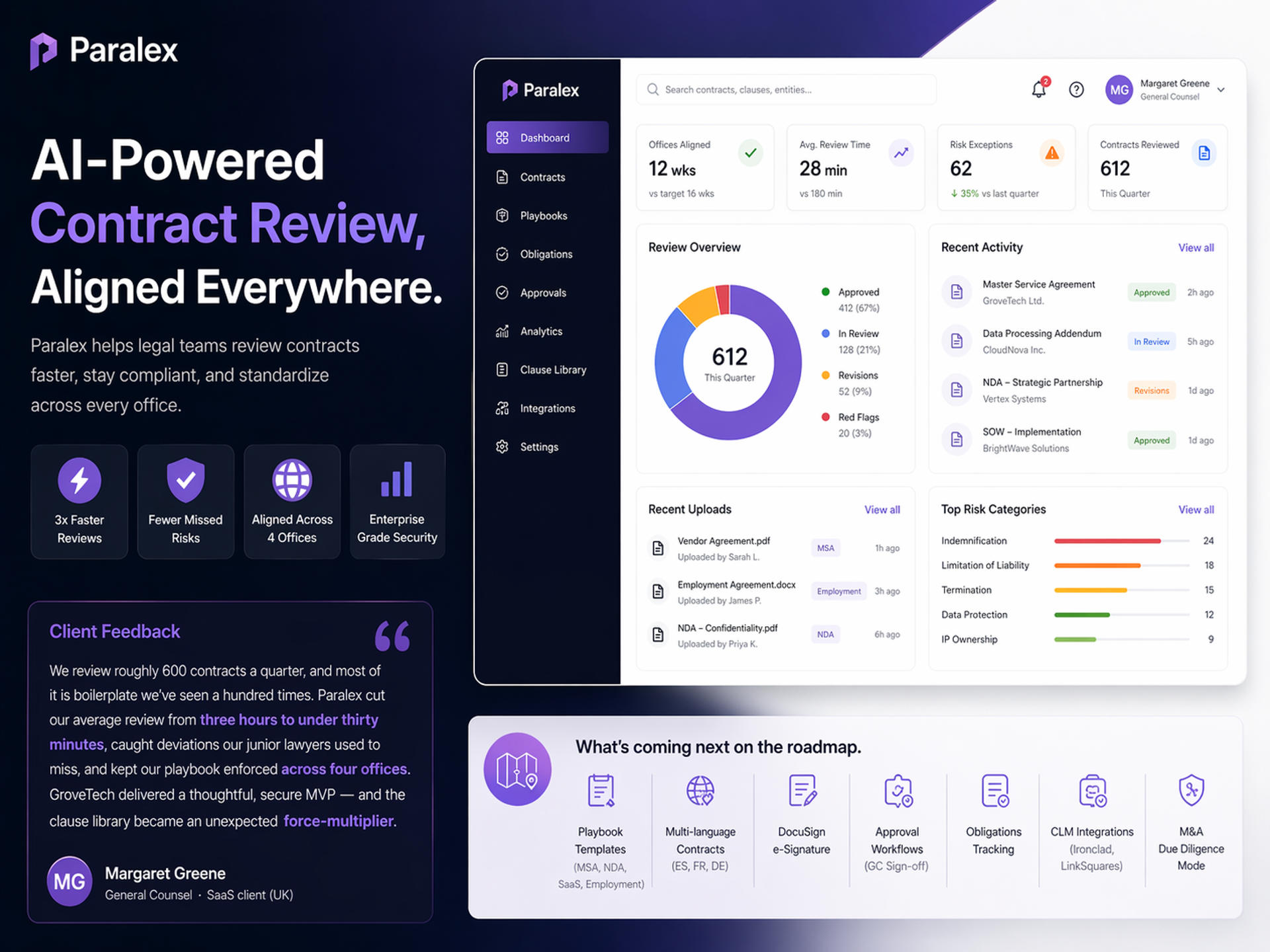 Paralex – Review Contracts in Minutes, Not Hours
