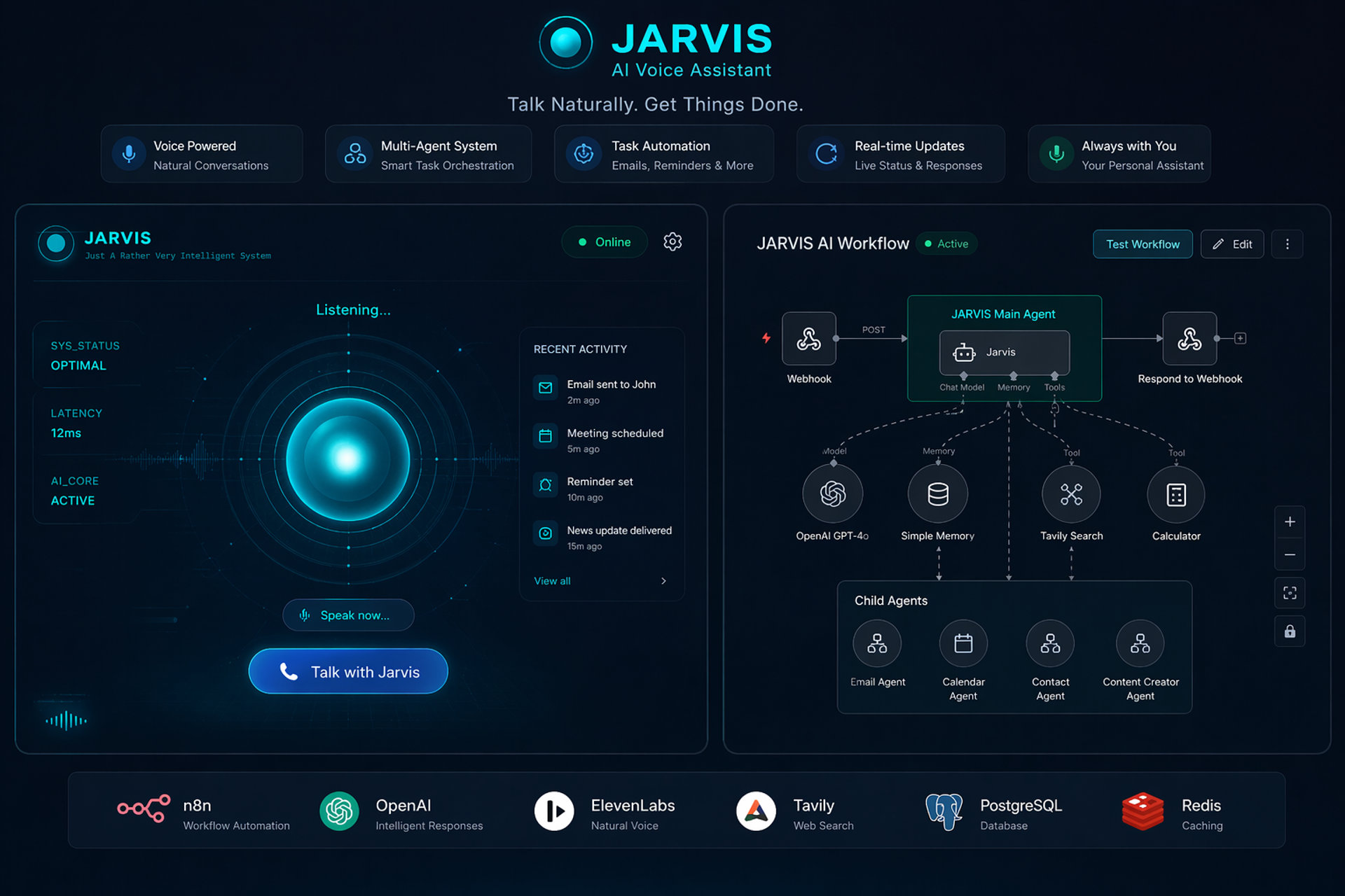 AI Jarvis – Voice-Powered Personal Assistant