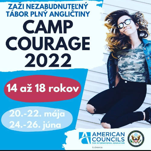 Dobrovoľnícky projekt Camp Courage 2022