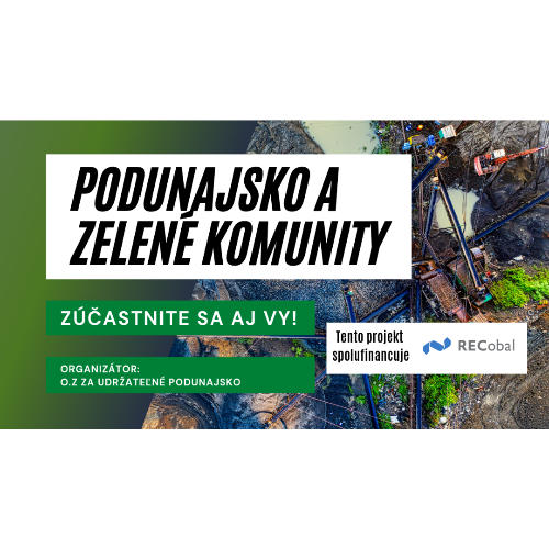 Dobrovoľnícky projekt Podunajsko a zelené komunity: Assistent/ka marketingu