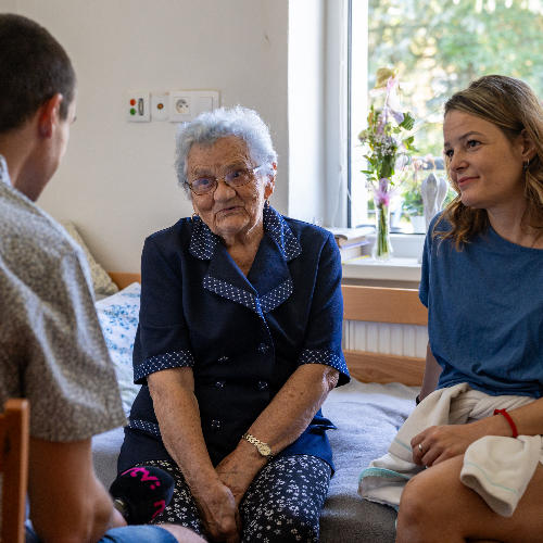 Dobrovoľnícky projekt Zmysluplné trávenie voľného času v zariadení sociálnych služieb (kópia)