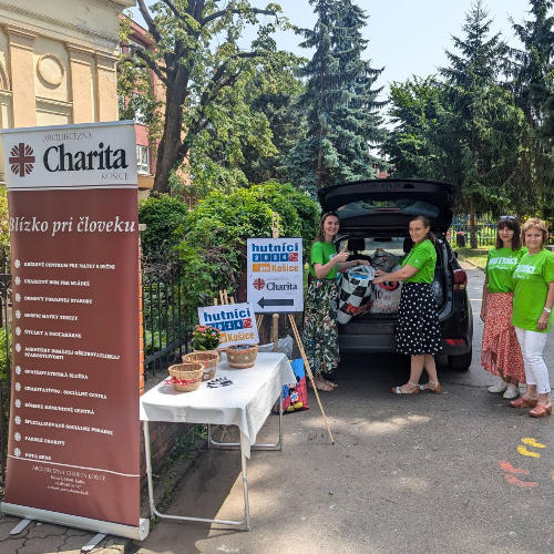 Dobrovoľnícky projekt Prijmeš a posunieš