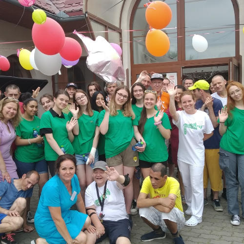 Dobrovoľnícky projekt Opekačka na nádvorí