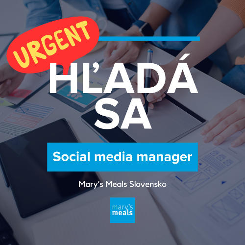 Dobrovoľnícky projekt Hľadáme social media managera/ku