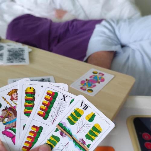 Dobrovoľnícky projekt Návšteva dospelých pacientov na oddelení dlhodobo chorých v NsP Považská Bystrica 