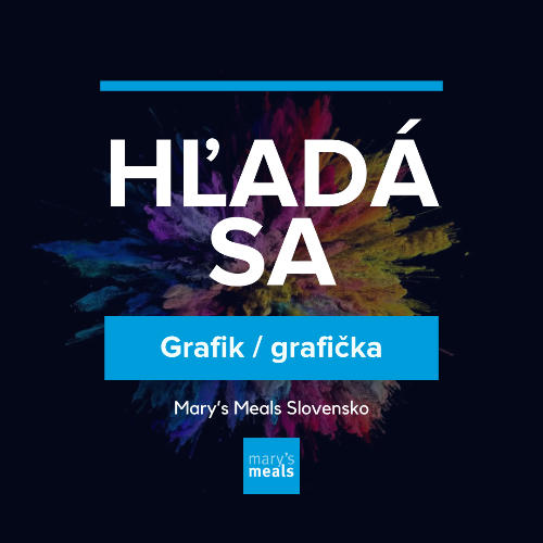 Dobrovoľnícky projekt Hľadáme grafika/grafičku na kreatívnu výpomoc 🎨