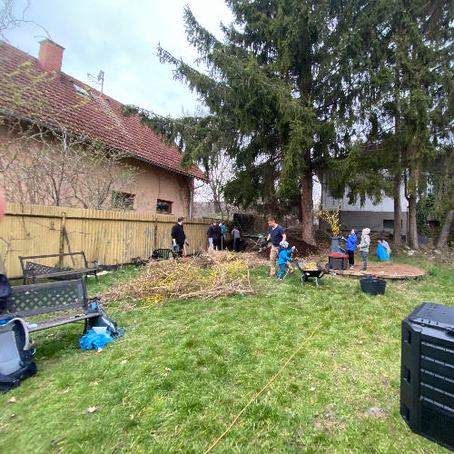 Dobrovoľnícky projekt Záchrana záhrady