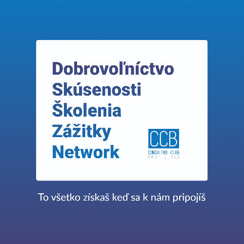 Dobrovoľnícky projekt Finance/ Law Enthusiast pre neziskovku