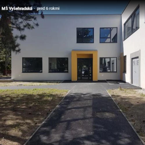 Dobrovoľnícky projekt Maľovanie plotu okolo MŠ Vyšehradská