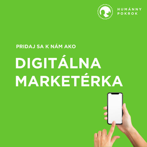 Dobrovoľnícky projekt Digitálna marketérka