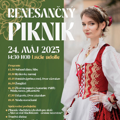 Dobrovoľnícky projekt Pomoc pri podujatí Renesančný piknik