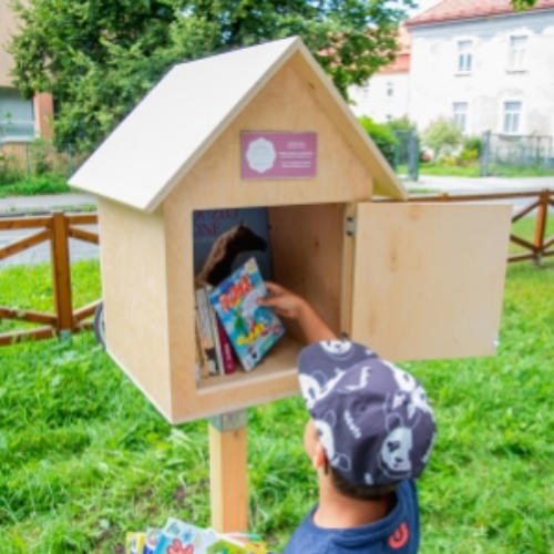 Dobrovoľnícky projekt Pomôž nám s uprataním a doplnením knižných búdok v Martine