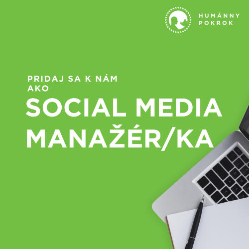 Dobrovoľnícky projekt Social media manažér/ka
