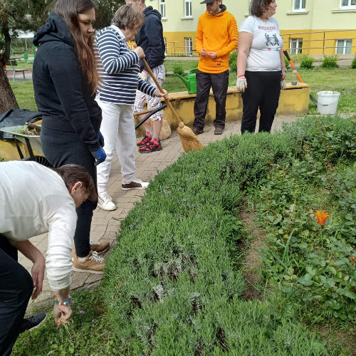 Dobrovoľnícky projekt Naša záhrada