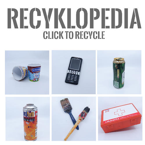 Dobrovoľnícky projekt Recyklopédia - kreatívno-edukačná odpadová analýza produktov