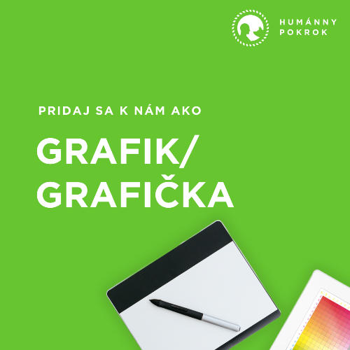 Dobrovoľnícky projekt Grafik/čka