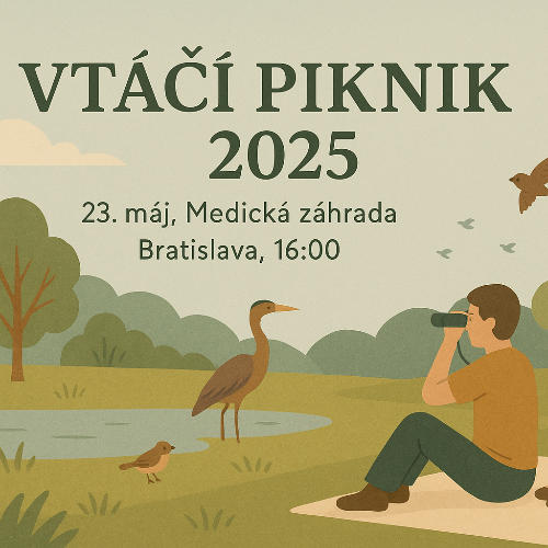 Dobrovoľnícky projekt Vtáčí piknik - stretnutie bratislavských dobrovoľníkov a dobrovoľníčok SOS/BirdLife Slovensko 