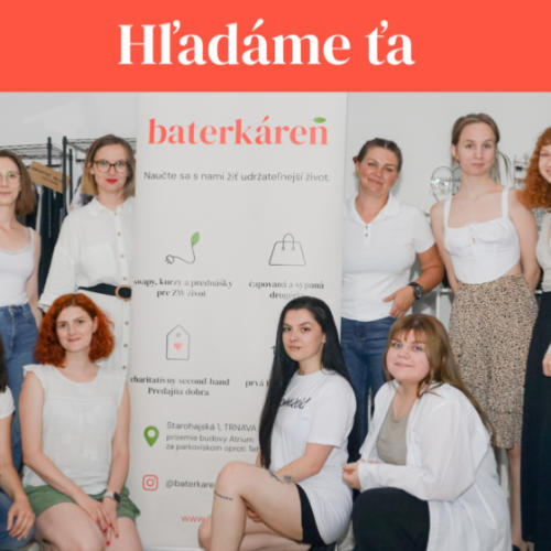 Dobrovoľnícky projekt Pomoc v reuse centre (Baterkáreň alebo Back2Life Trnava)