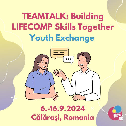 Príležitosť TEAMTALK: Building LIFECOMP Skills Together (Youth Exchange)