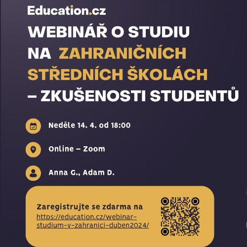 Príležitosť Webinár - skúsenosti študentov