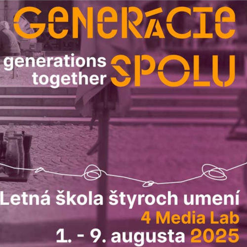 PRÍBEHY MEDZI NAMI dielňa storytellingu 1. - 9. augusta 2025 v Trenčíne